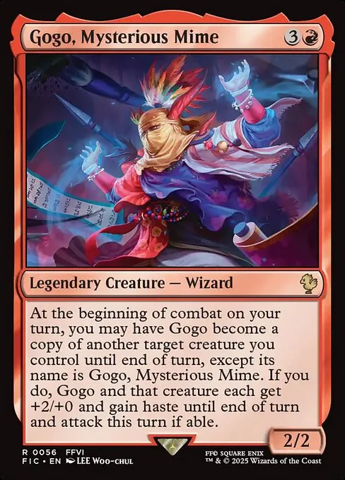 Gogo, Mysterious Mime - Foil