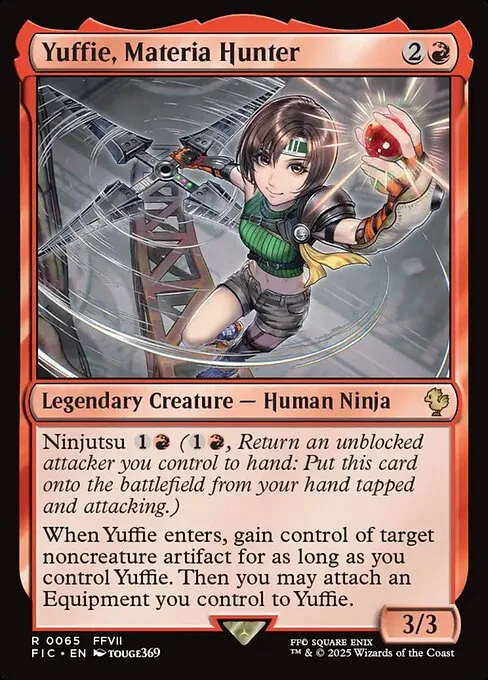 Yuffie, Materia Hunter - Foil