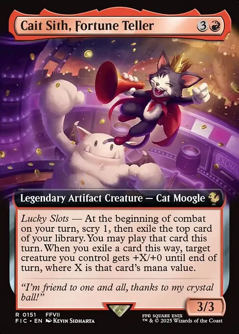 Cait Sith, Fortune Teller - Foil