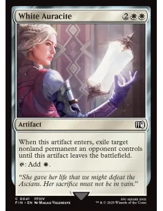 White Auracite - Foil