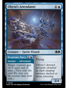 Obyra's Attendants // Desperate Parry - Foil