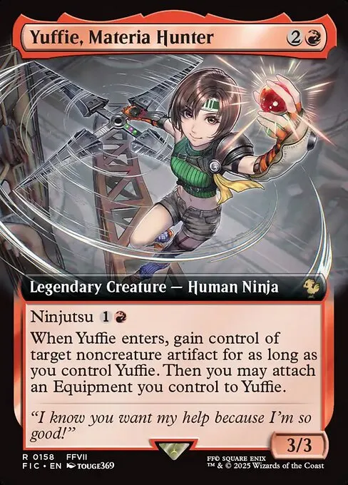 Yuffie, Materia Hunter - Foil