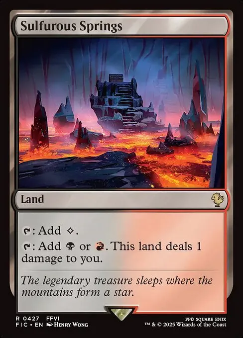 Sulfurous Springs - Foil
