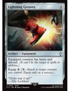 Lightning Greaves - Foil