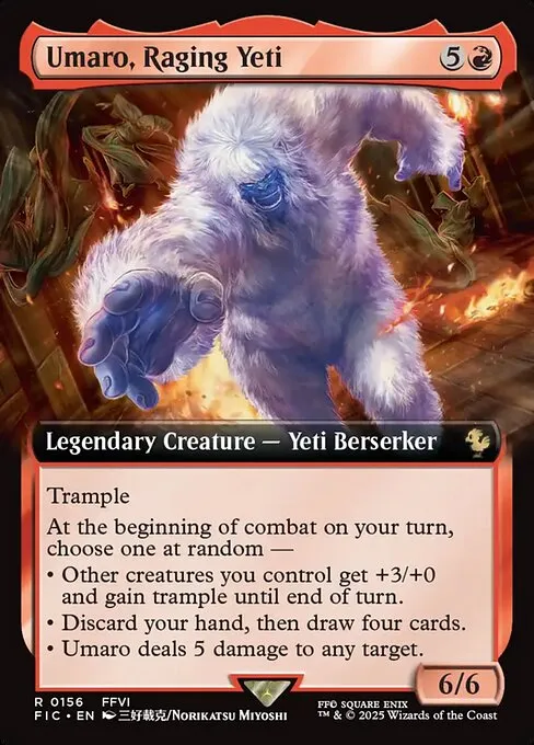 Umaro, Raging Yeti - Foil