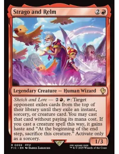 Strago and Relm - Foil