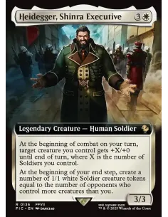 Heidegger, Shinra Executive - Foil