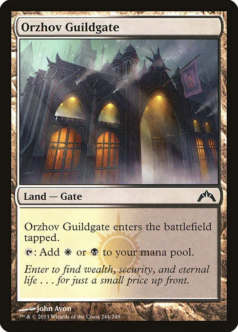Orzhov Guildgate - Foil