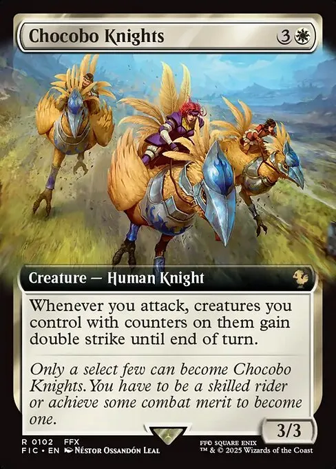 Chocobo Knights - Foil