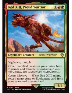 Red XIII, Proud Warrior - Foil