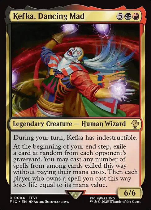 Kefka, Dancing Mad - Foil