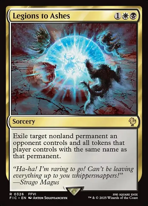 Legions to Ashes - Foil