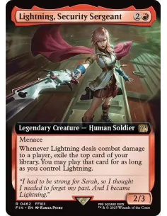 Lightning, Security Sergeant