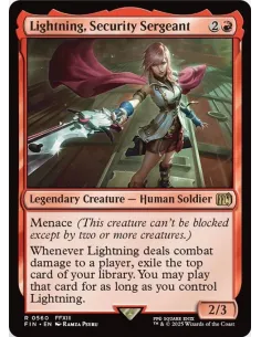 Lightning, Security Sergeant