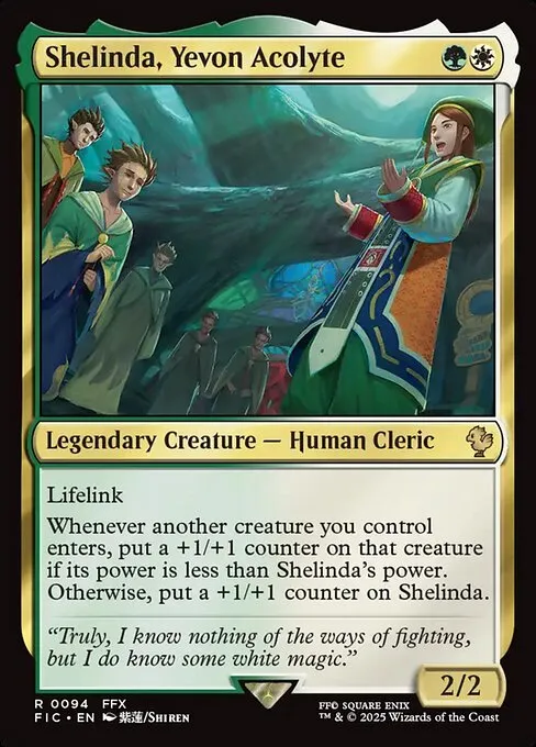 Shelinda, Yevon Acolyte - Foil