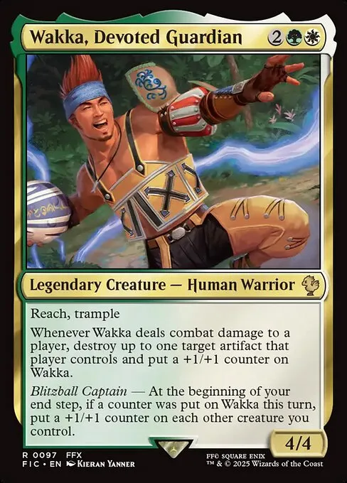 Wakka, Devoted Guardian - Foil
