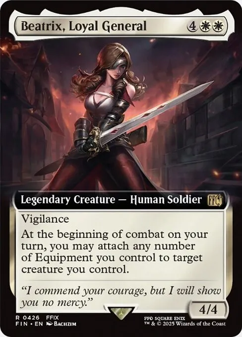 Beatrix, Loyal General - Foil