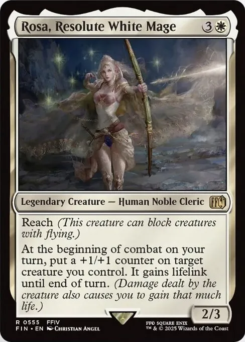 Rosa, Resolute White Mage