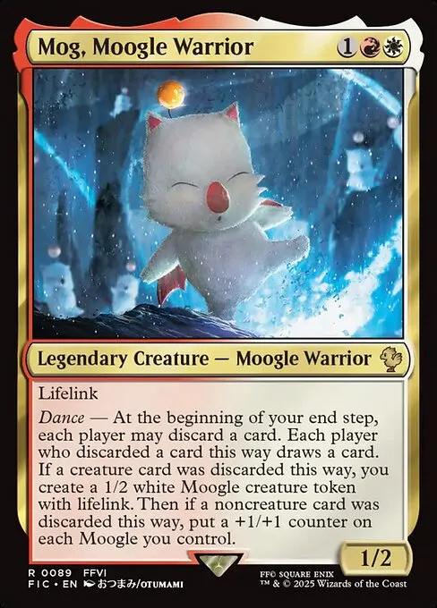 Mog, Moogle Warrior - Foil