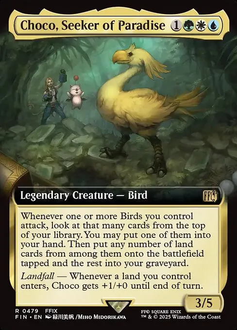 Choco, Seeker of Paradise - Foil