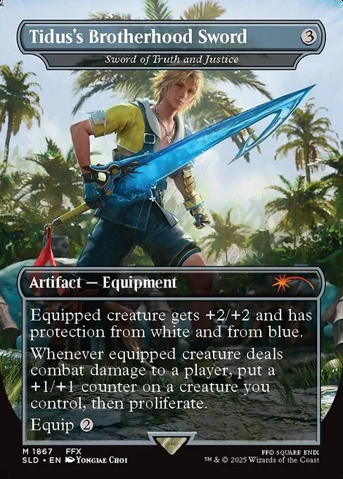 Sword of Truth and Justice - Foil