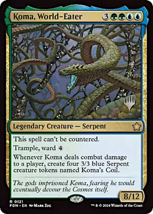 Koma, World-Eater - Foil