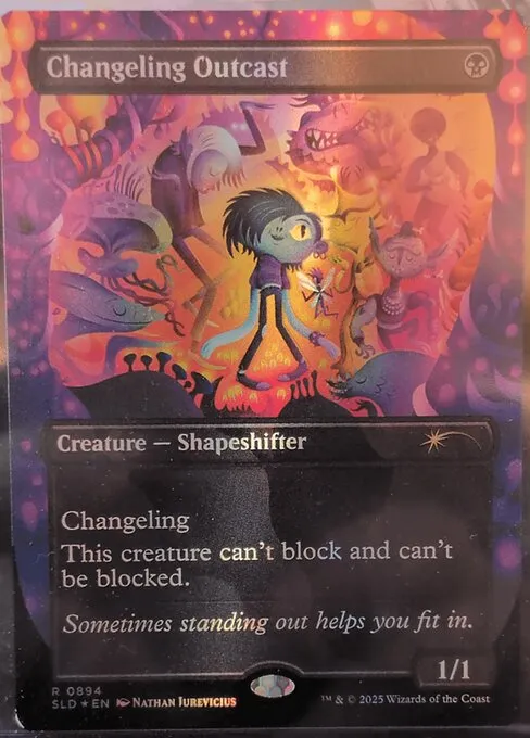 Changeling Outcast - Foil