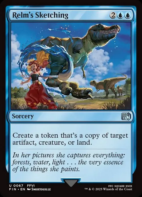 Relm's Sketching - Foil