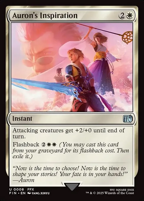 Auron's Inspiration - Foil
