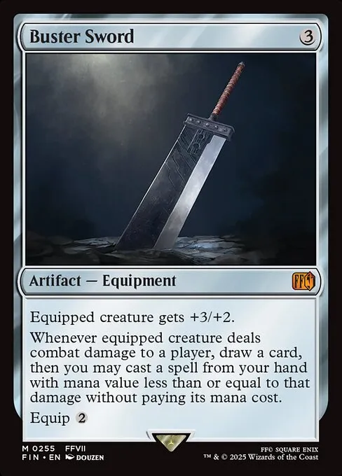 Buster Sword - Foil