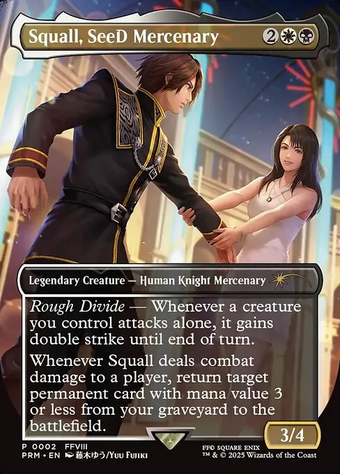 Squall, SeeD Mercenary - Foil