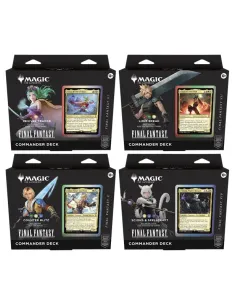 FINAL FANTASY: COMMANDER DECK SET (4 decks)