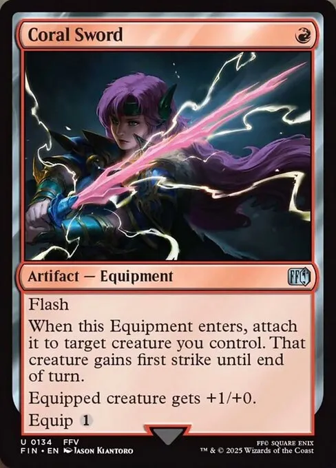 Coral Sword - Foil