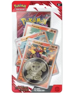 POKÉMON: SV - Scarlet & Violet 10: DESTINED RIVALS - Premium Blister (SKELEDIRGE)