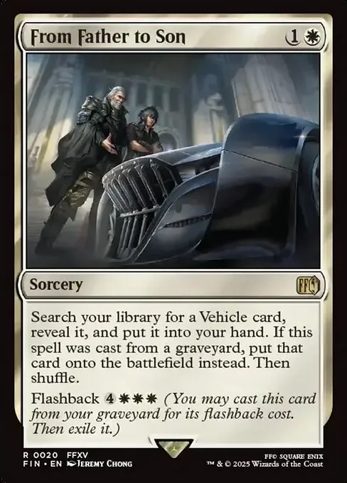 From Father to Son - Foil