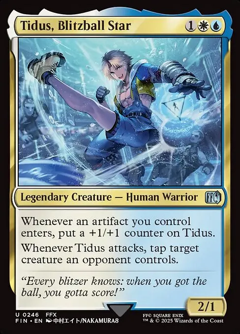 Tidus, Blitzball Star - Foil