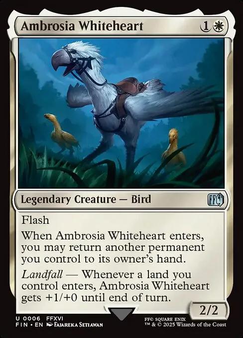 Ambrosia Whiteheart - Foil