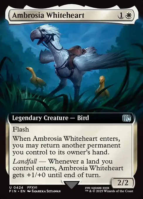 Ambrosia Whiteheart - Foil