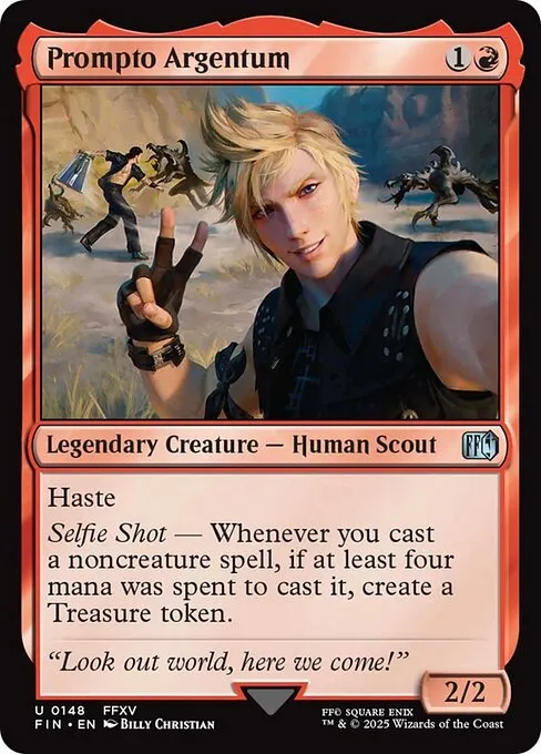 Prompto Argentum - Foil