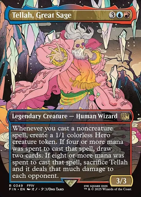 Tellah, Great Sage - Foil