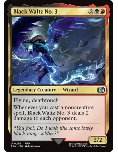 Black Waltz No. 3 - Foil