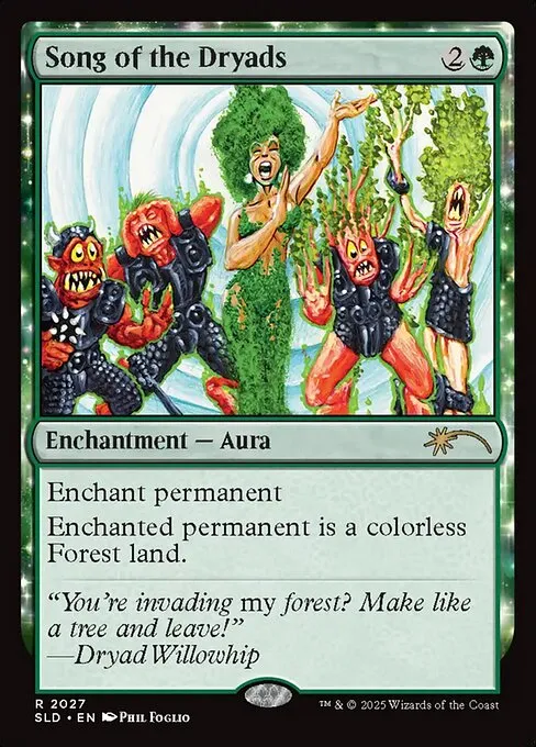 Song of the Dryads