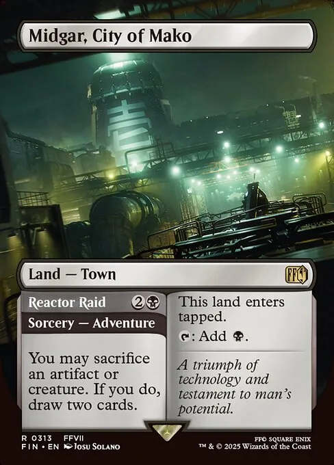 Midgar, City of Mako // Reactor Raid - Foil