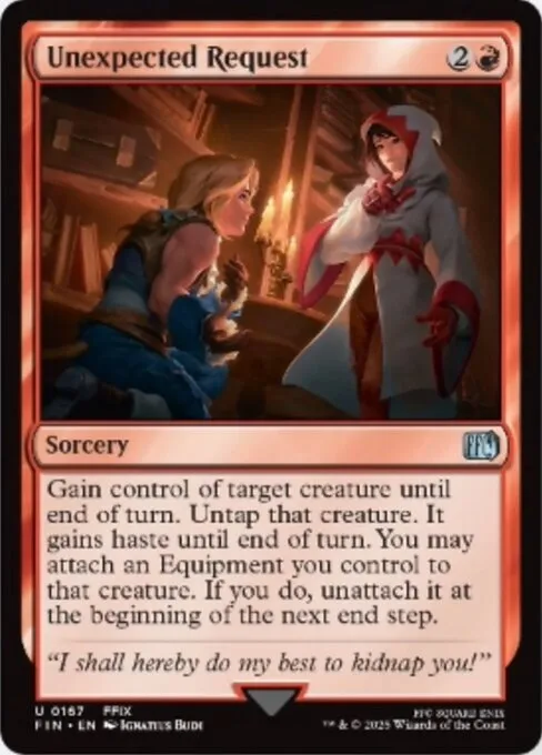 Unexpected Request - Foil