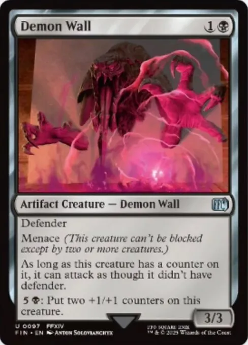 Demon Wall - Foil