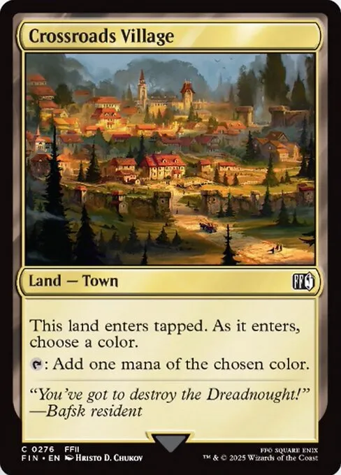 Crossroads Village - Foil
