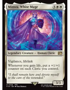 Minwu, White Mage - Foil