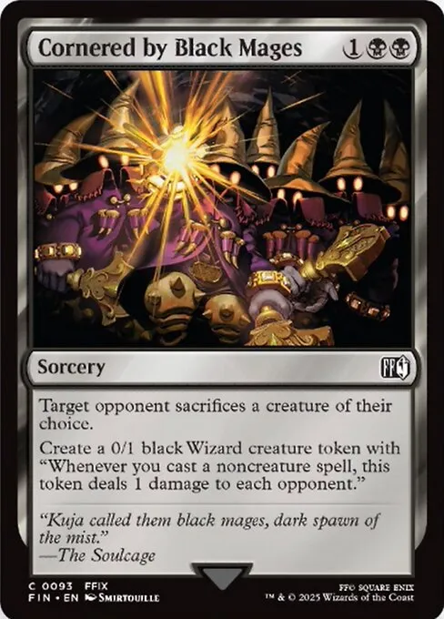 Cornered by Black Mages - Foil