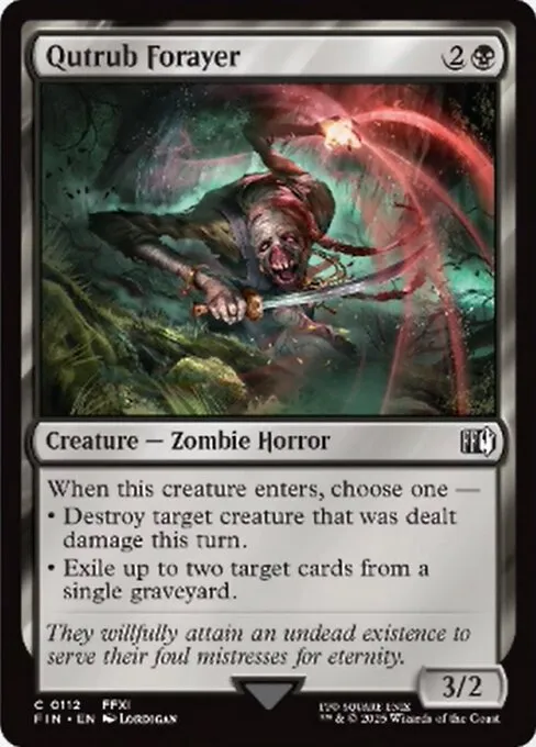 Qutrub Forayer - Foil