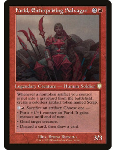 Farid, Enterprising Salvager